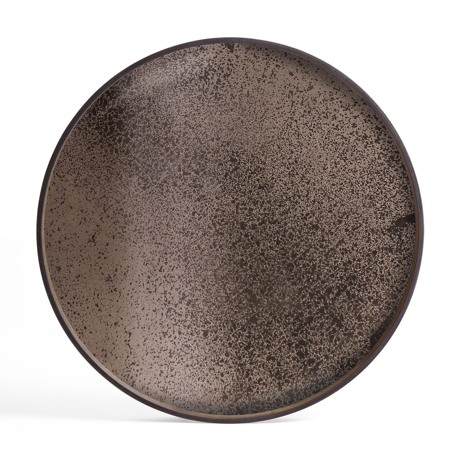 Bronze Spiegelglas-Tablett XL