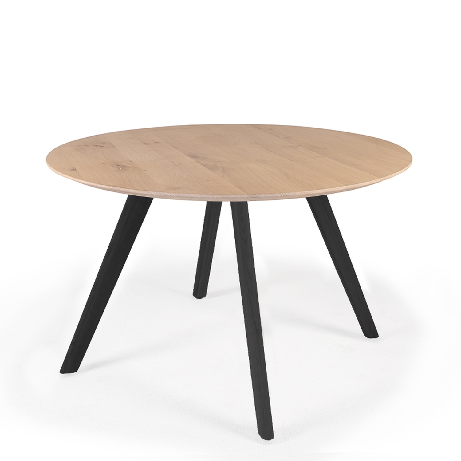Tisch rund N Holzbeine - Eiche 3cm