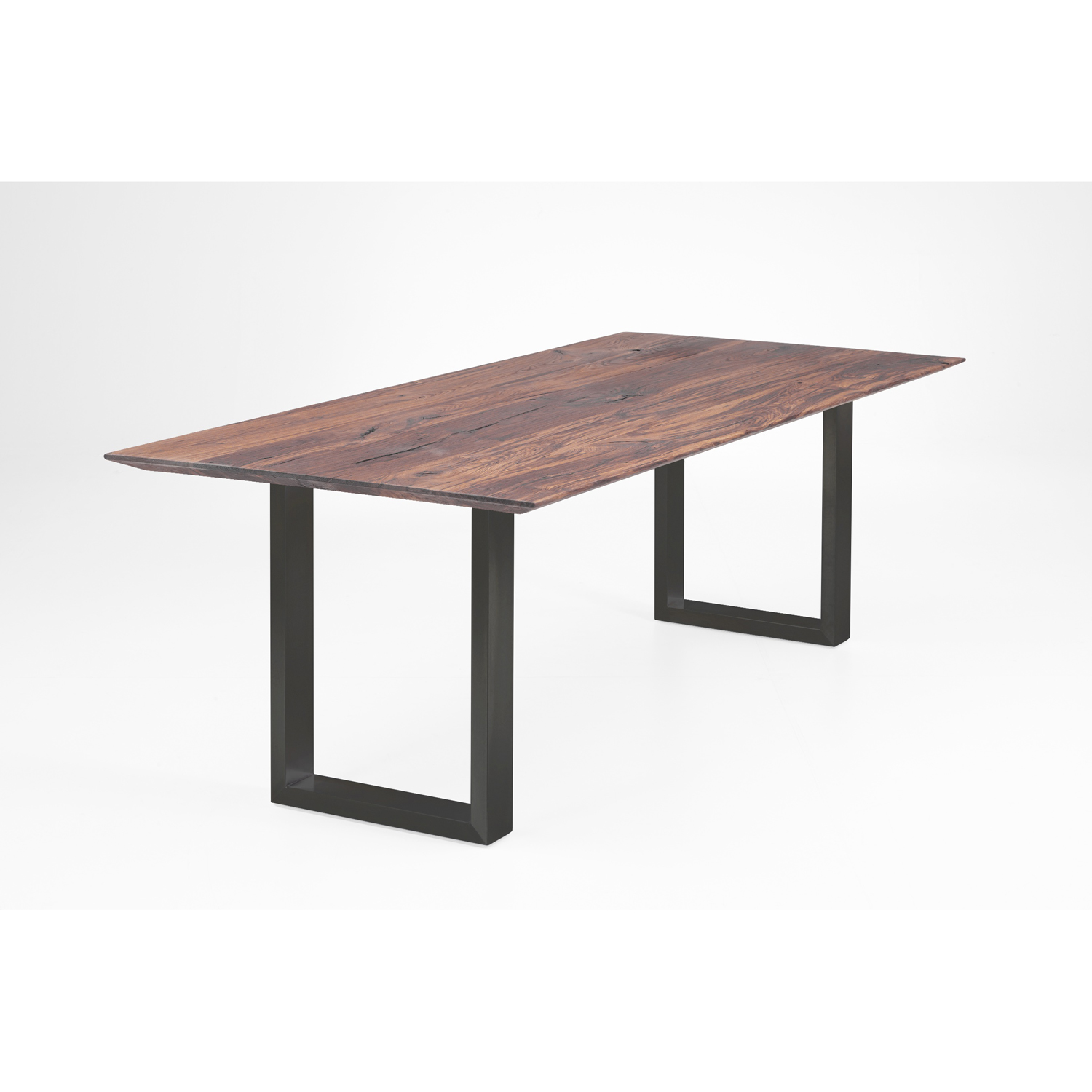 Tisch D2 U-Profil - Nussbaum