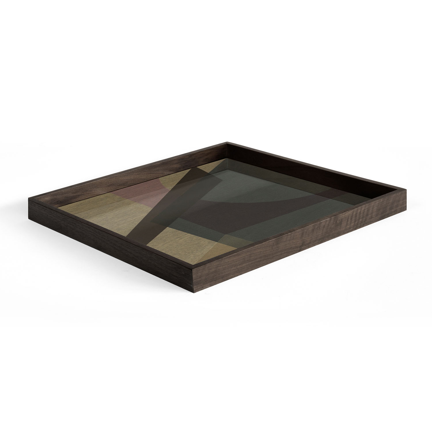 Angle Glas -Tablett Slate square L 20577