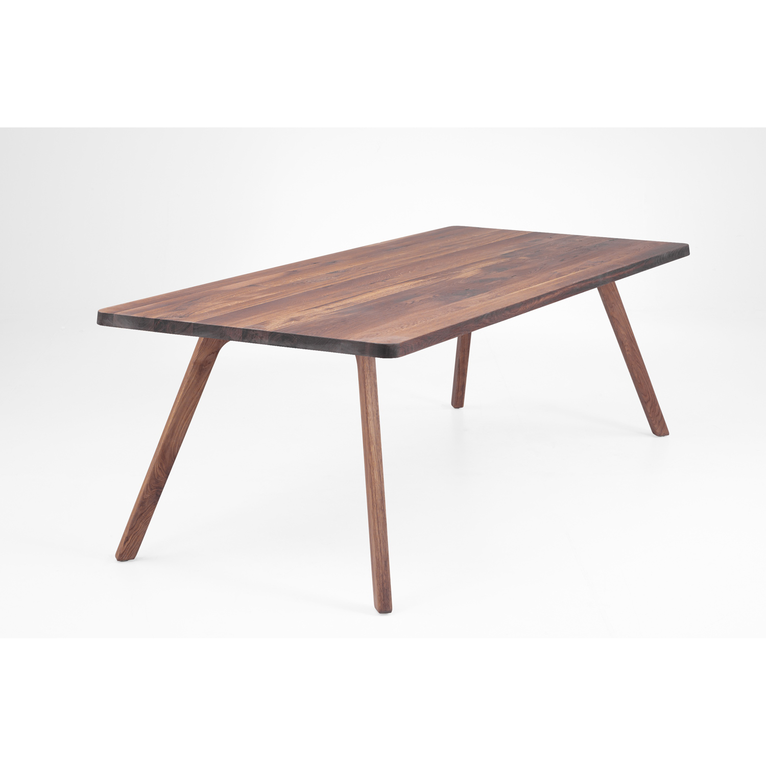 Tisch F Holzbeine - Nussbaum